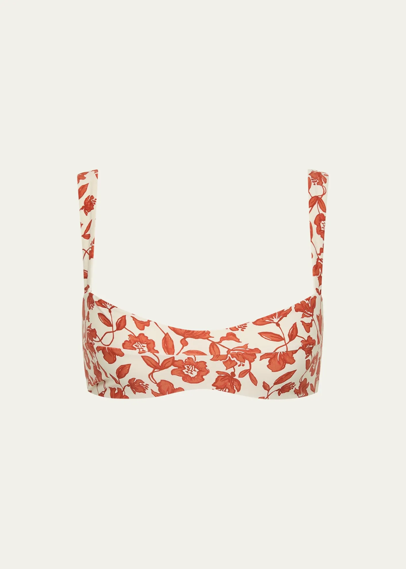 SIRChloe Floral Banded Bikini Top