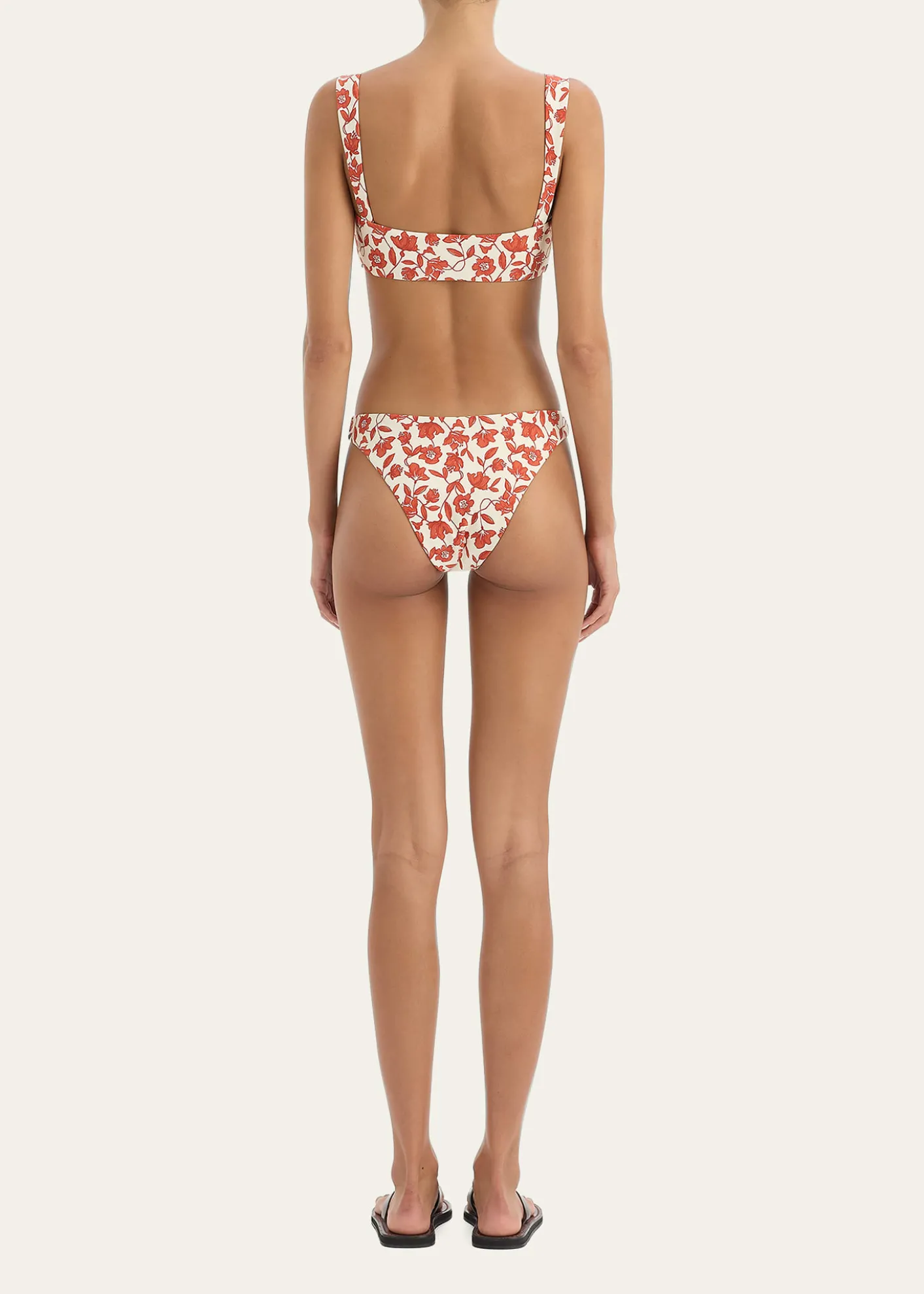 SIRChloe Floral Banded Bikini Top