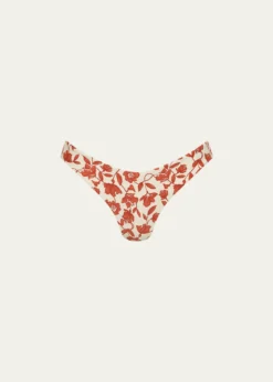 SIRChloe Floral Shaped Bikini Bottoms