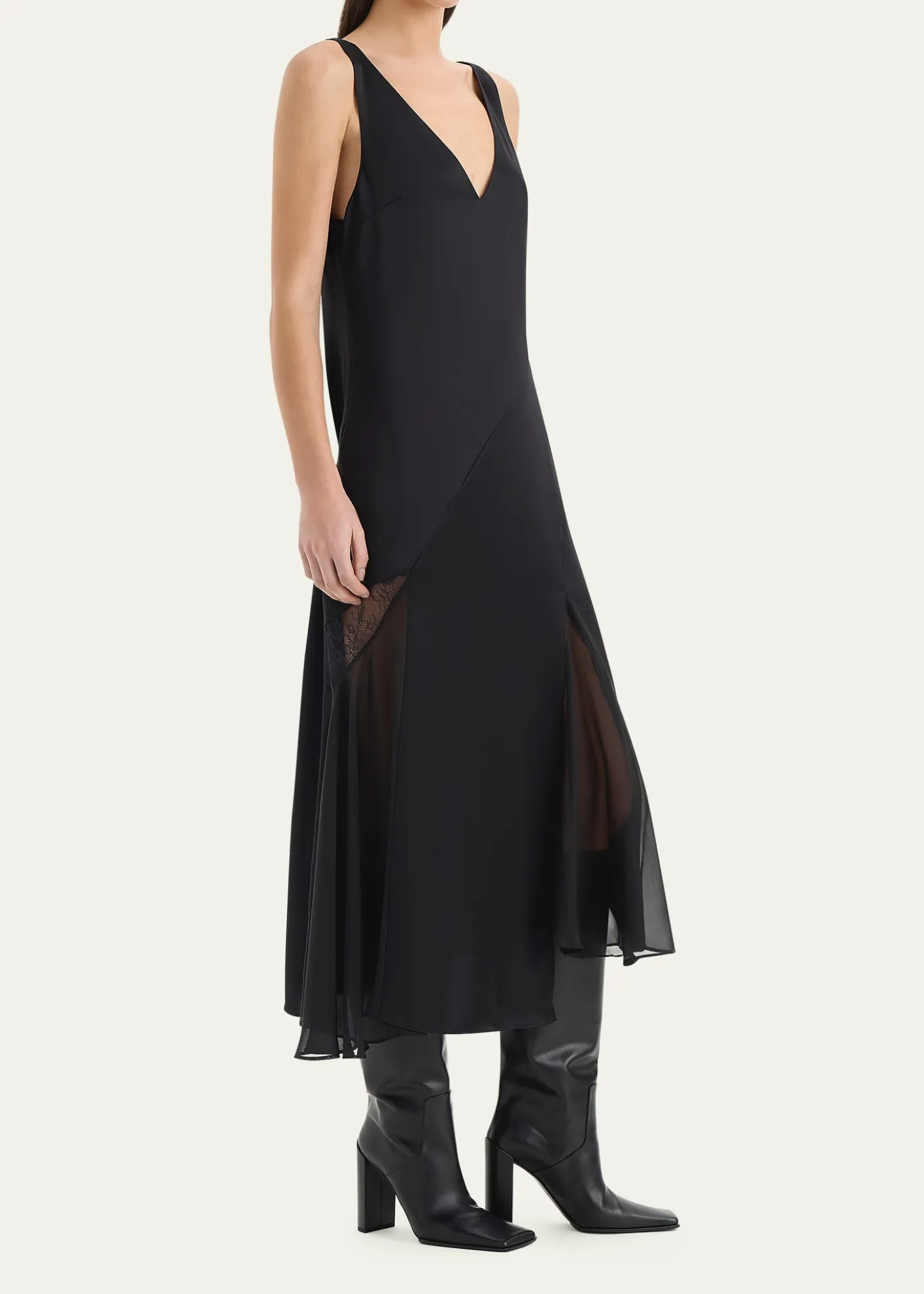 SIRIngrid Lace Midi Dress