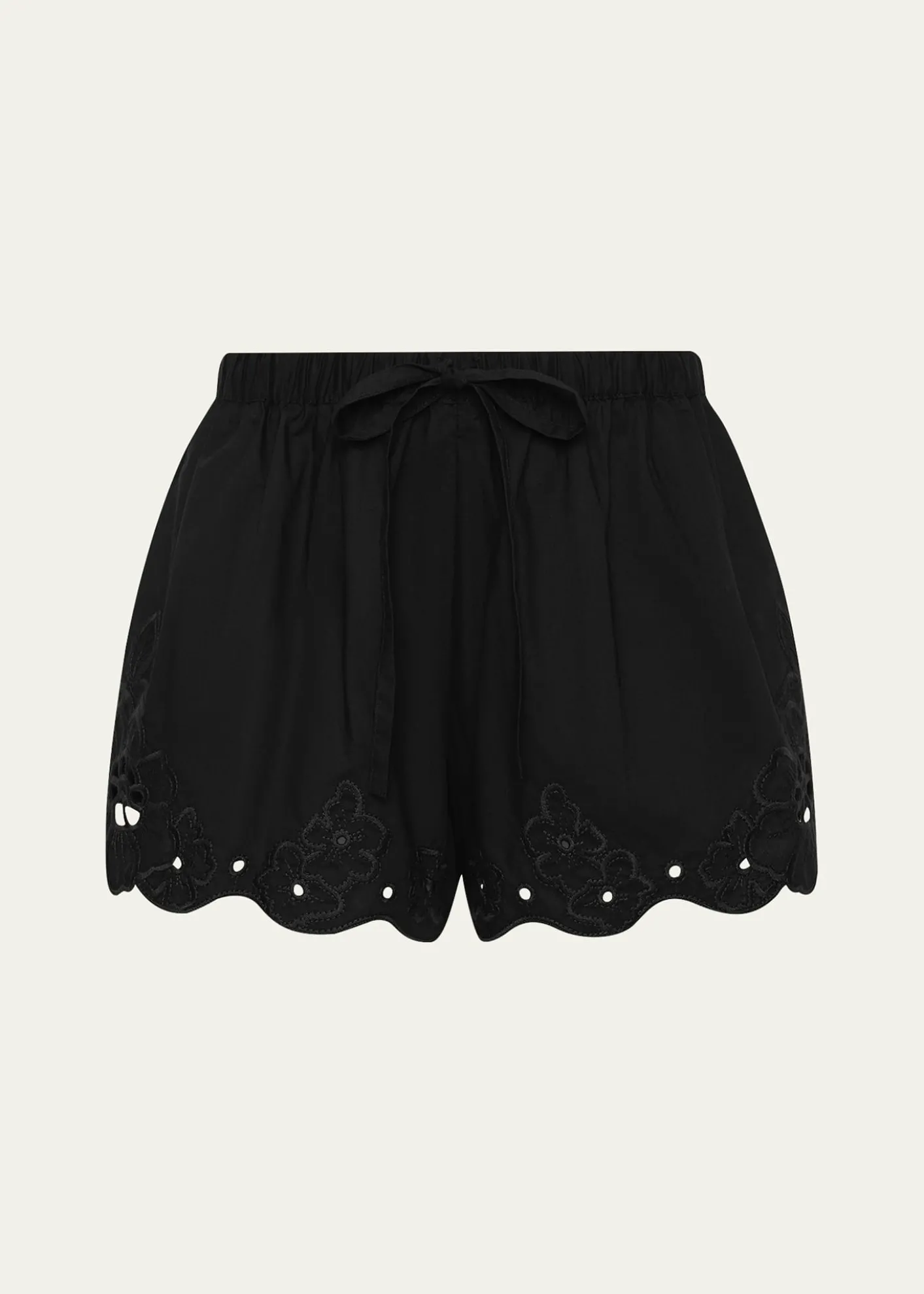 SIRKlara Embroidered Mini Shorts