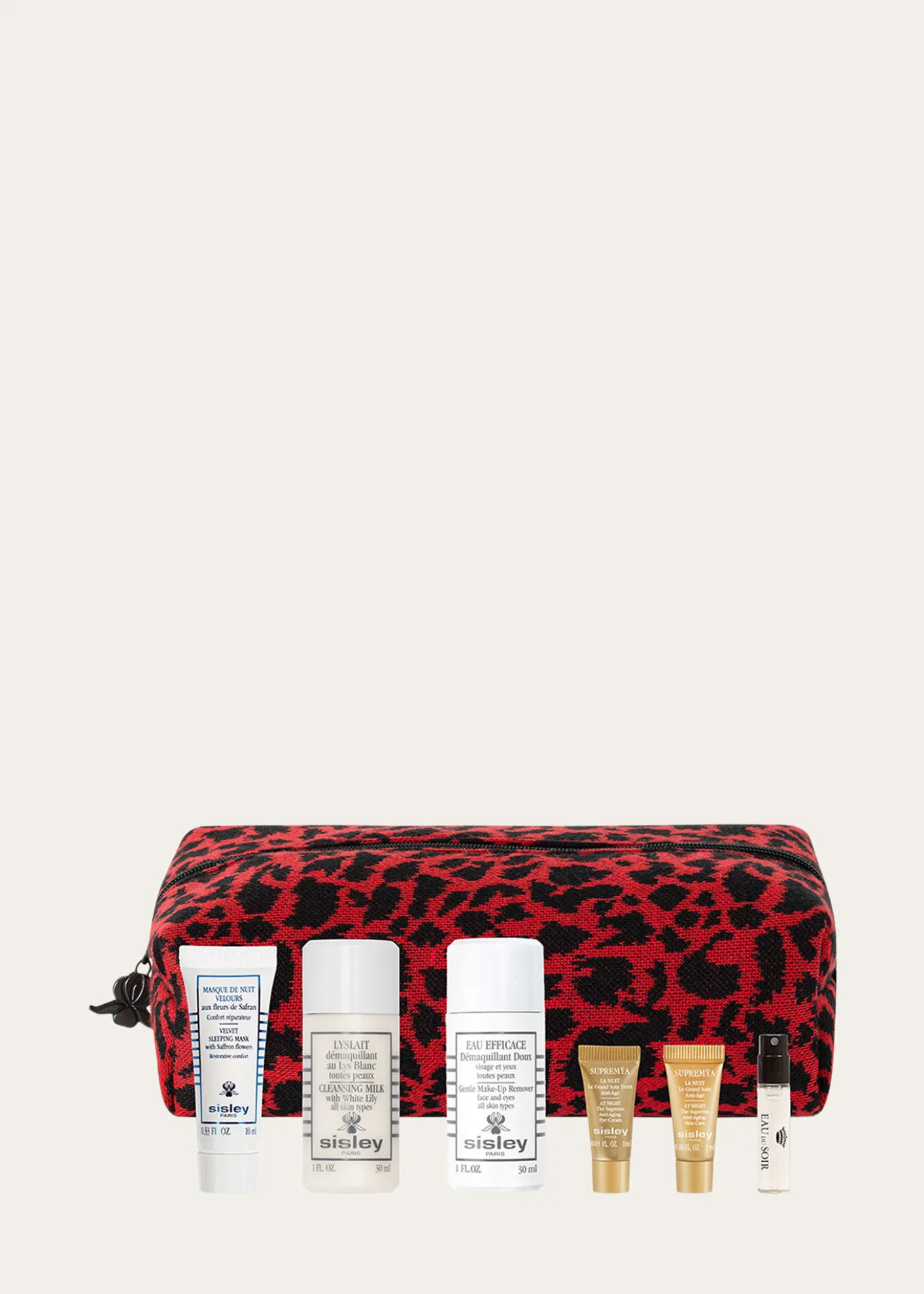 Sisley Paris7-Piece Leopard Pouch, Yours with any $350 Sisley Paris Purchase
