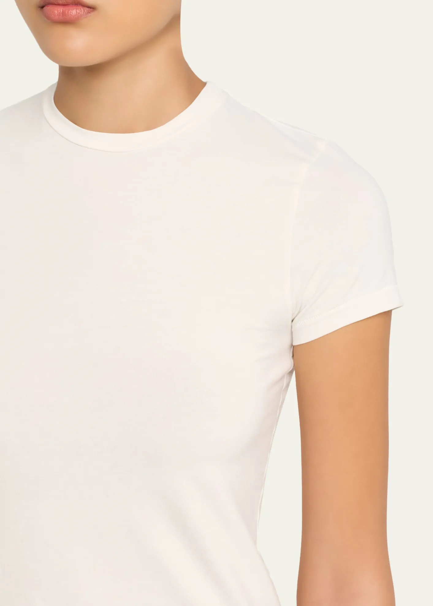 SLVRLAKEFitted Crewneck Tee