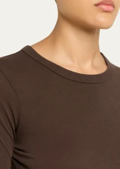 SLVRLAKELong Sleeve Cropped Baby Tee