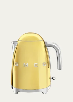 SmegMetallic Retro-Style Electric Kettle