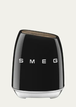 Smeg7-Piece Knife Block Set, Black