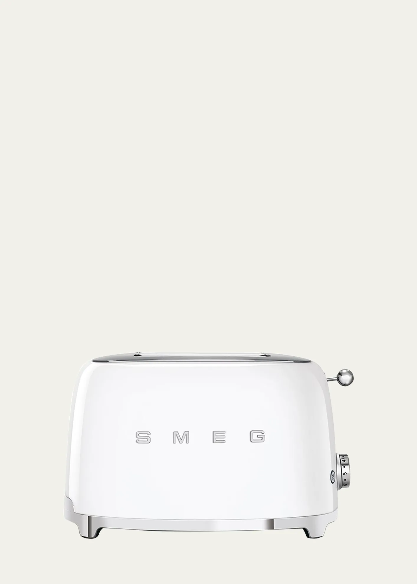 SmegRetro 2-Slice Toaster, White