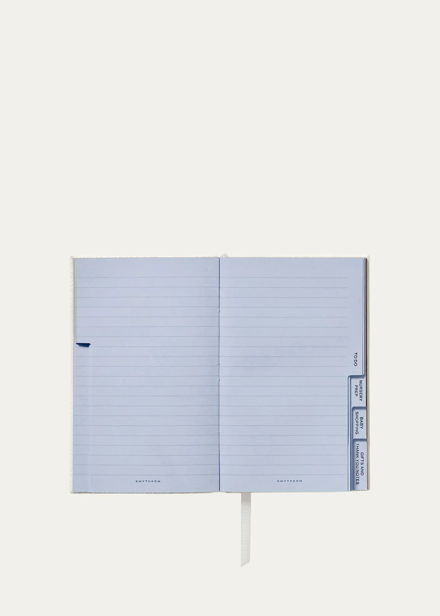Smythson"Mummy To Be" Panama Leather Pocket Notebook