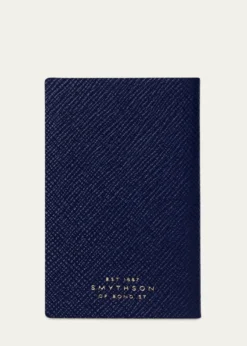 Smythson"The Boss" Wafer Panama Leather Notebook