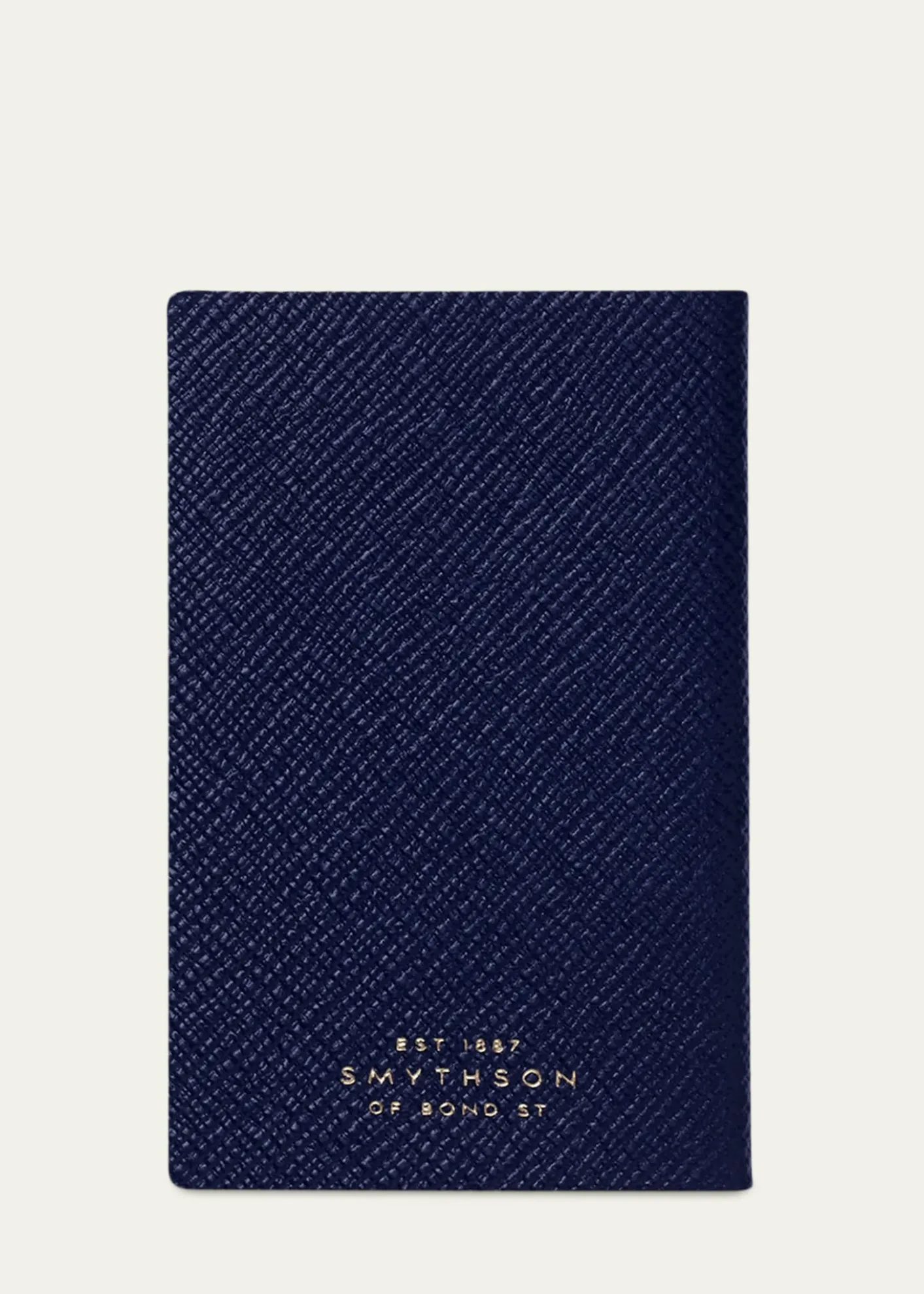 Smythson"The Boss" Wafer Panama Leather Notebook
