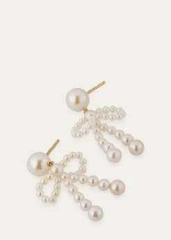Sophie Bille BraheBow Drop Earrings