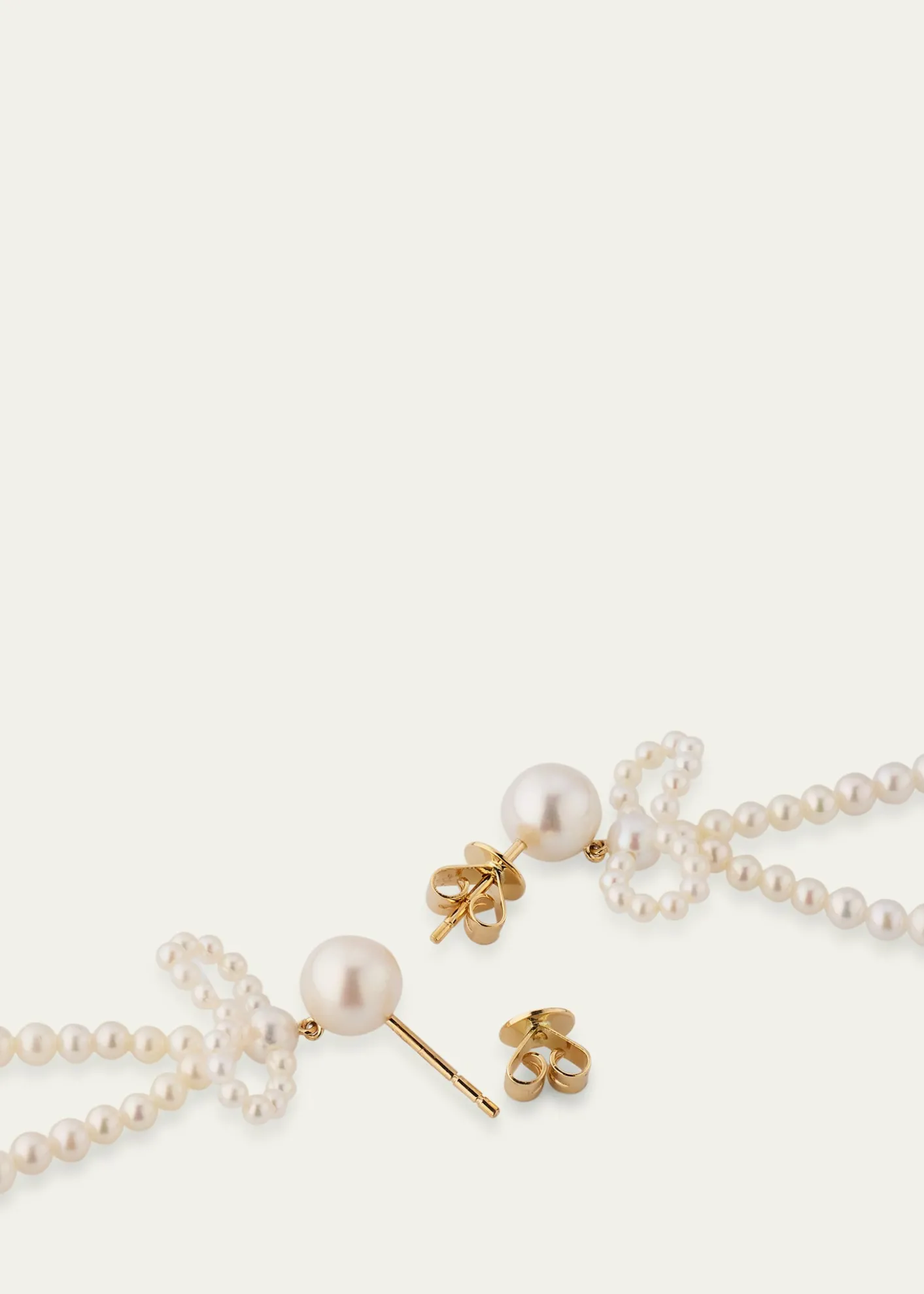 Sophie Bille BraheBow Rosette Dangle Earrings