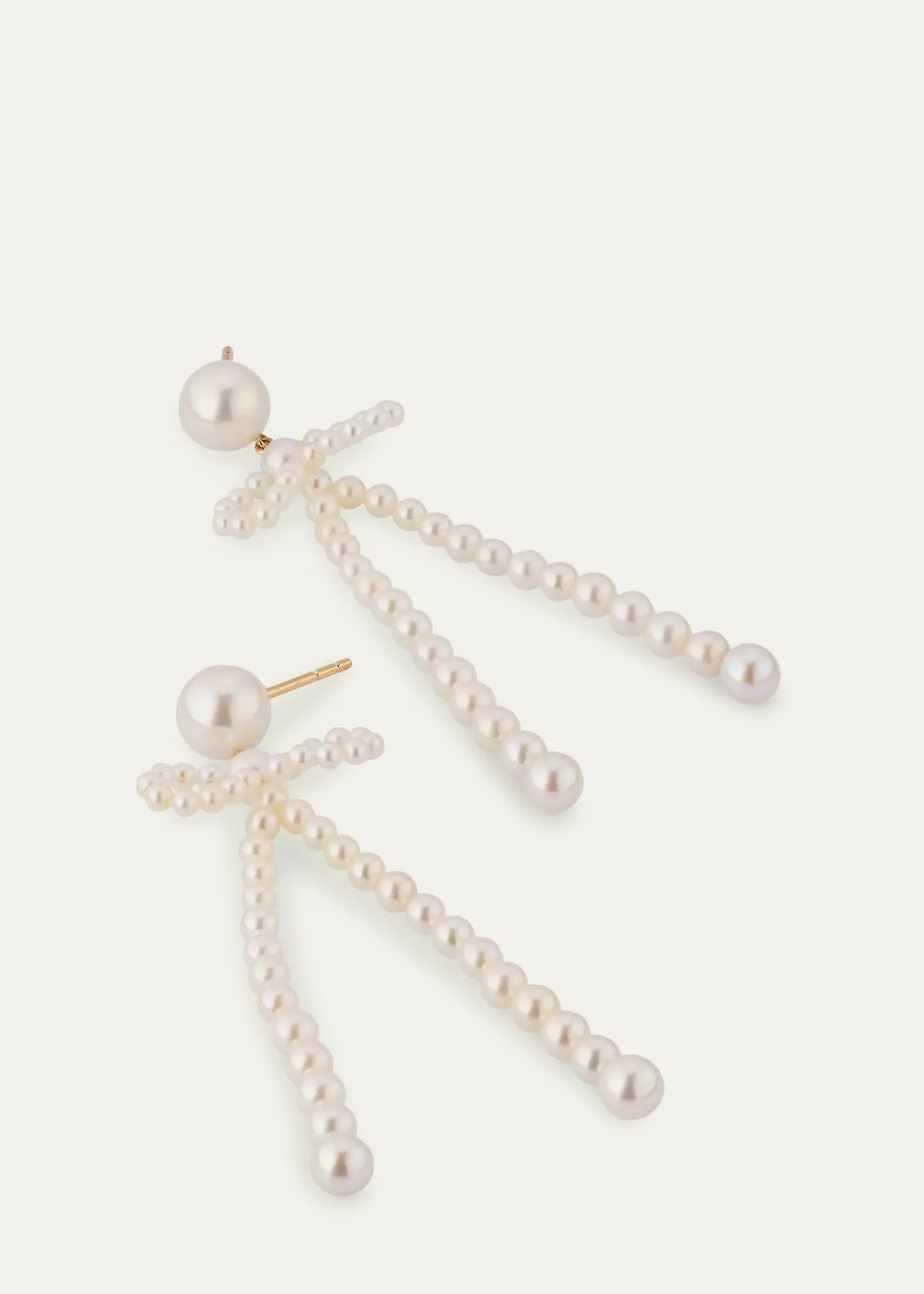 Sophie Bille BraheBow Rosette Dangle Earrings