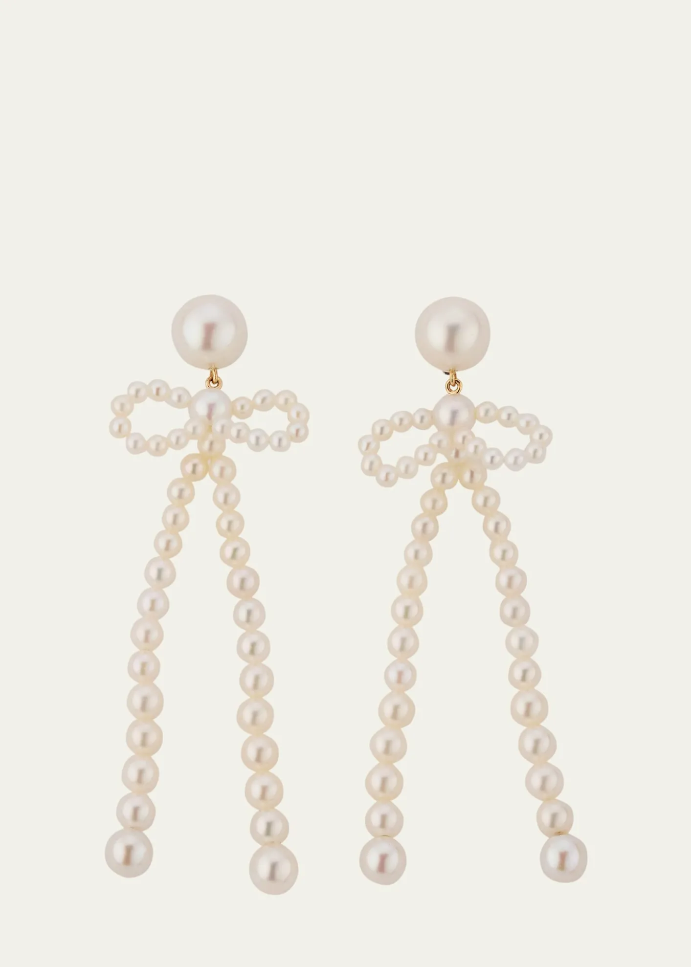 Sophie Bille BraheBow Rosette Dangle Earrings