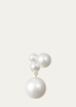 Sophie Bille Brahe14K Yellow Gold Stella Freshwater Pearl Earring, Single (Right)