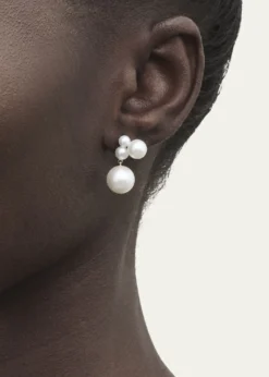 Sophie Bille Brahe14K Yellow Gold Stella Freshwater Pearl Earring, Single (Right)