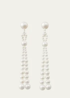 Sophie Bille BraheOpera Freshwater Pearl Tassel Earrings