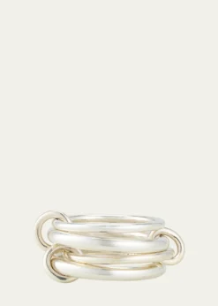 Spinelli KilcollinCici Silver Petite Four Link Ring