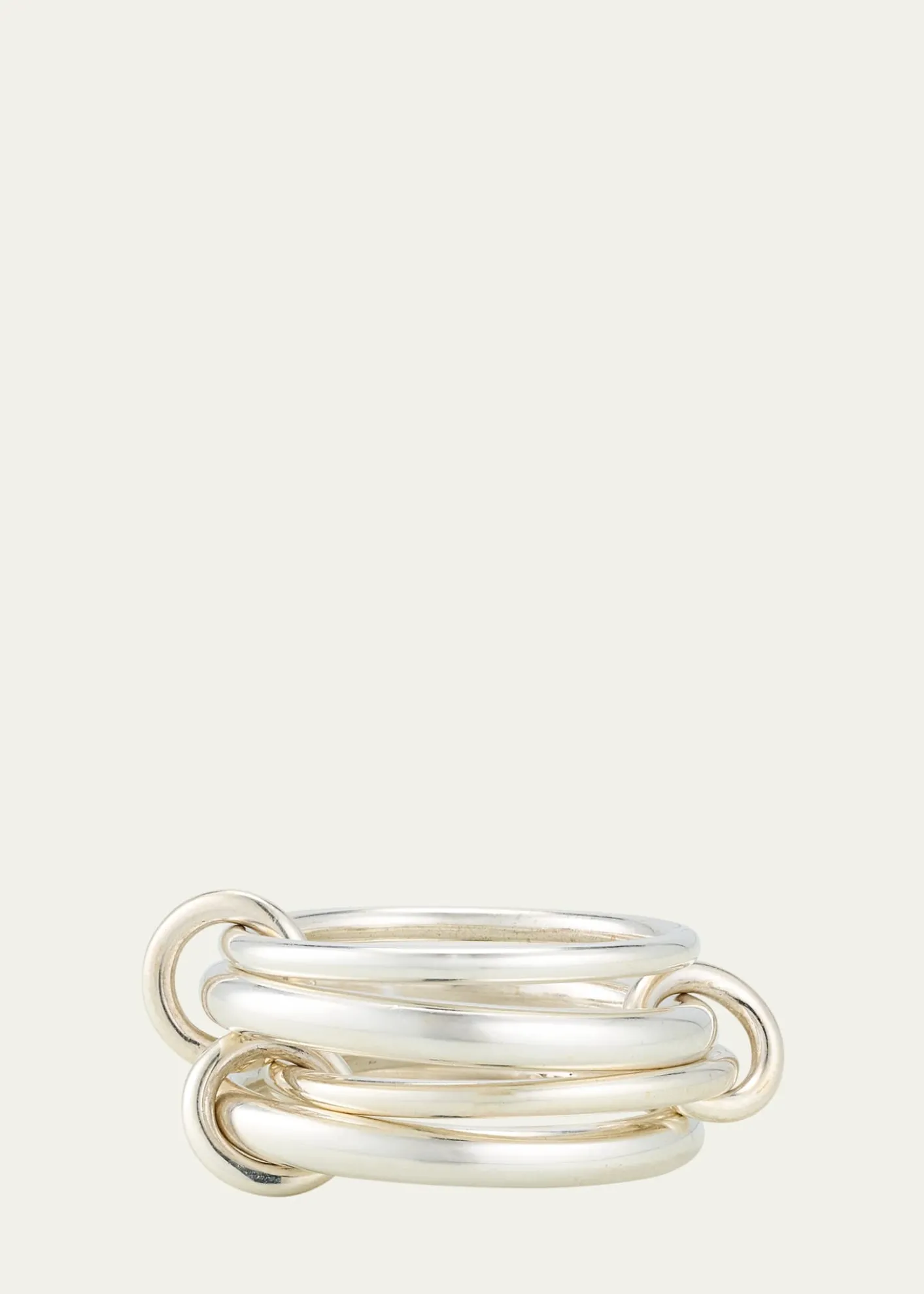 Spinelli KilcollinCici Silver Petite Four Link Ring
