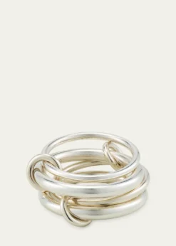 Spinelli KilcollinCici Silver Petite Four Link Ring