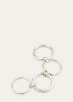 Spinelli KilcollinCici Silver Petite Four Link Ring