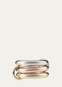 Spinelli Kilcollin18k Bicolor 3-Link Ring