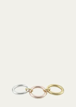 Spinelli Kilcollin18k Bicolor 3-Link Ring