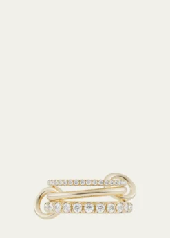 Spinelli KilcollinNorah 18K Yellow Gold Pave Diamond Ring