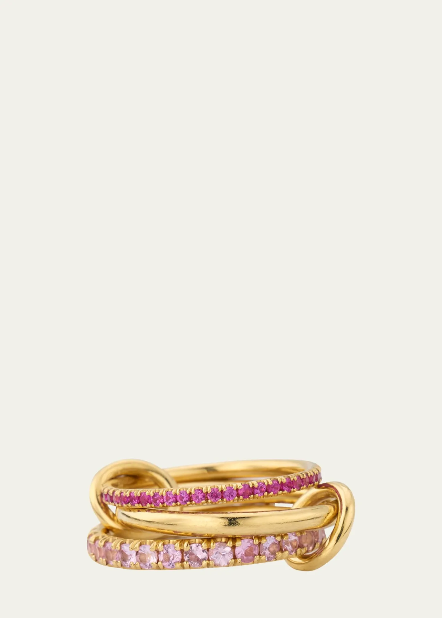Spinelli KilcollinNorah Rose 18K Yellow Gold Pink Sapphire Ring