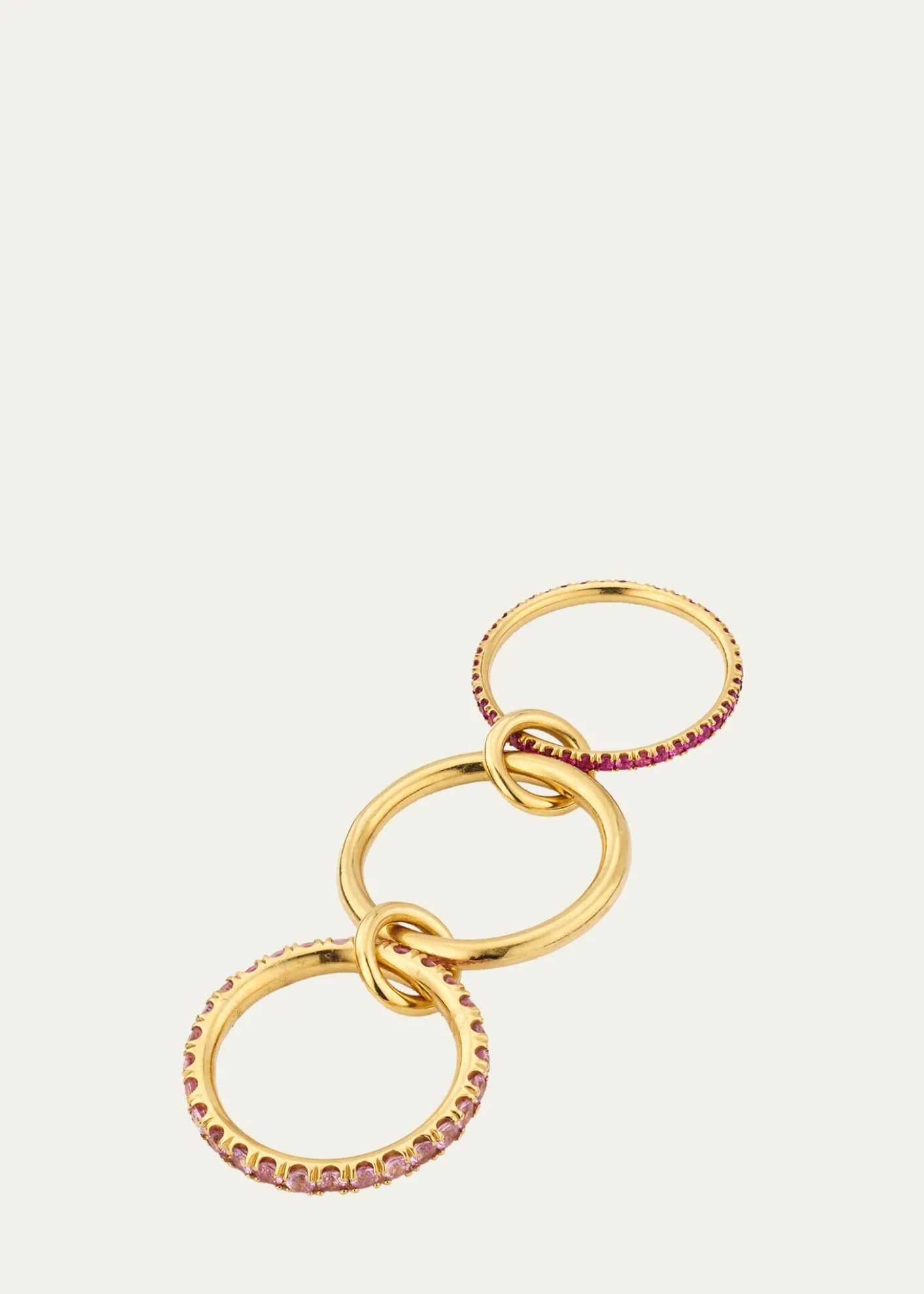 Spinelli KilcollinNorah Rose 18K Yellow Gold Pink Sapphire Ring