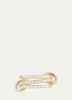 Spinelli KilcollinSeraph 18K Yellow Gold Baguette Diamond Ring