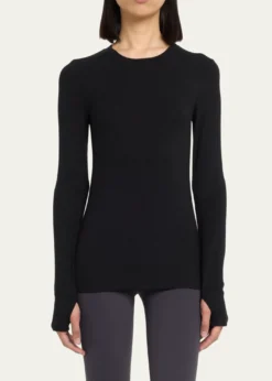 Splits59Louise Rib Long-Sleeve Top