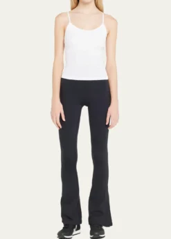 Splits59Racquel High-Waisted Slit Flare Pants