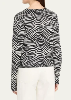 SPRWMNLeopard Cashmere Baby Cardigan