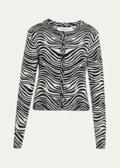 SPRWMNLeopard Cashmere Baby Cardigan