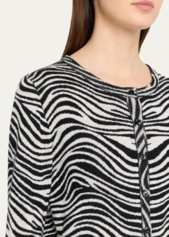 SPRWMNLeopard Cashmere Baby Cardigan
