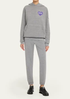 SPRWMNLogo Heart Fleece Sweatpants