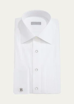 Stefano RicciPleated Tuxedo Shirt