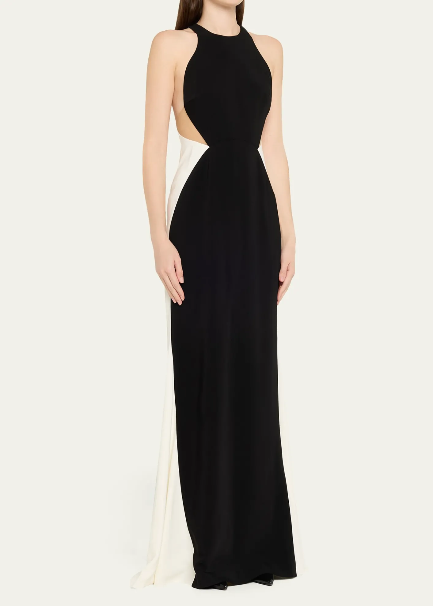 Stella McCartneyColorblock Body-Con Maxi-Dress