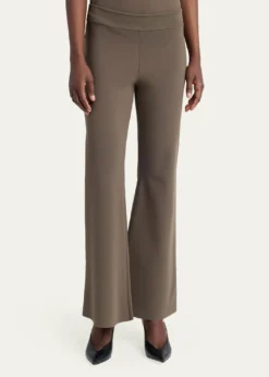 Stella McCartneyCompact Knit Iconic Flared Pants