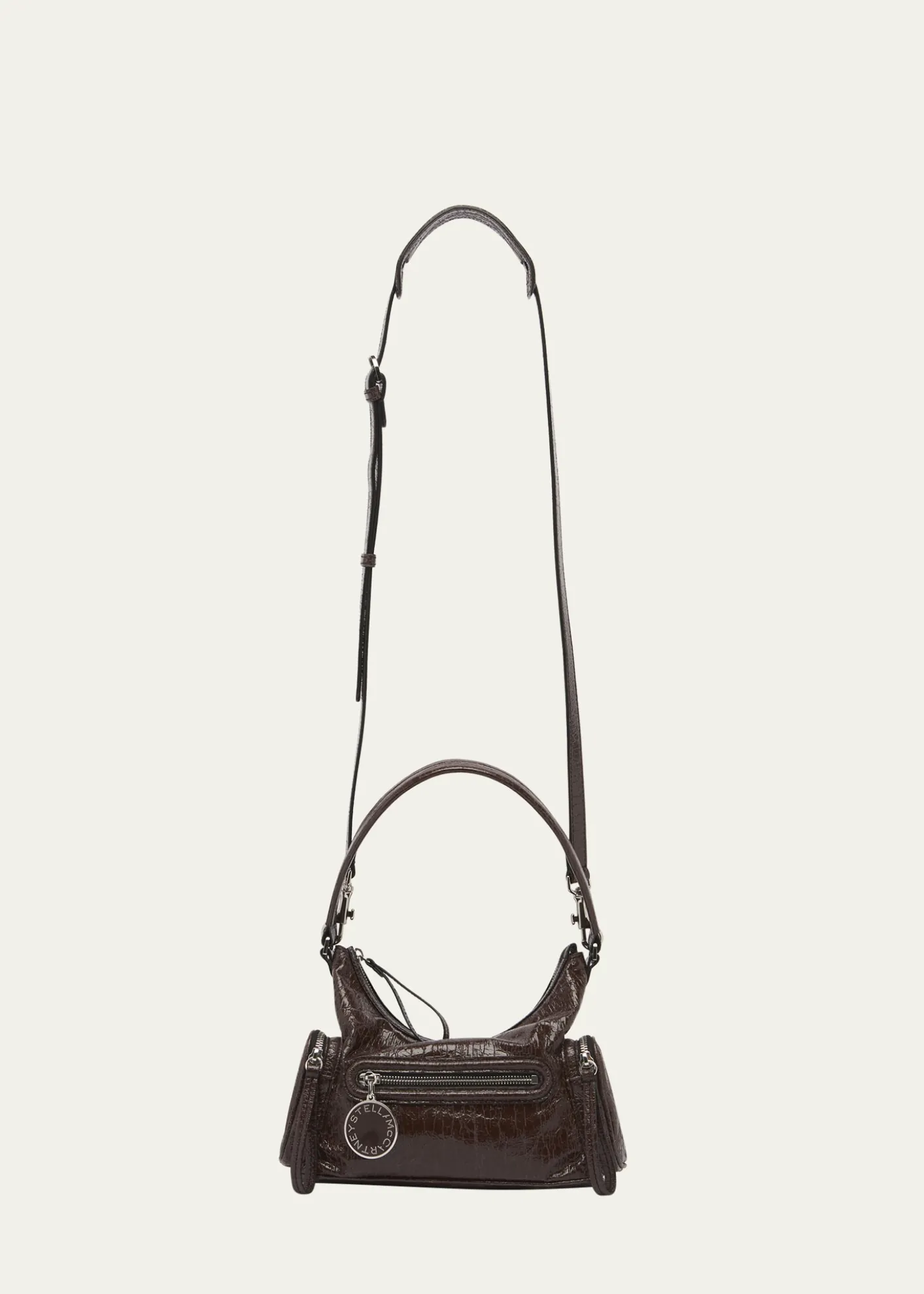 Stella McCartneyDartmoor Small Patent Vegan Leather Shoulder Bag