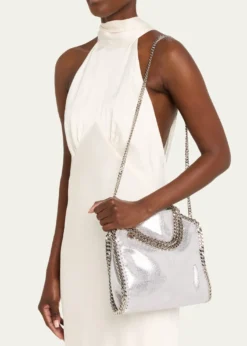 Stella McCartneyFalabella Mini Metallic Tote Bag