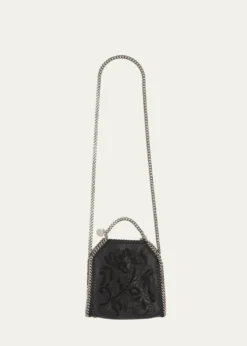 Stella McCartneyFalabella Tiny Lace Vegan Leather Crossbody Bag