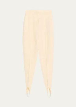 Stella McCartneyHigh-Rise Jersey Stirrup Leggings