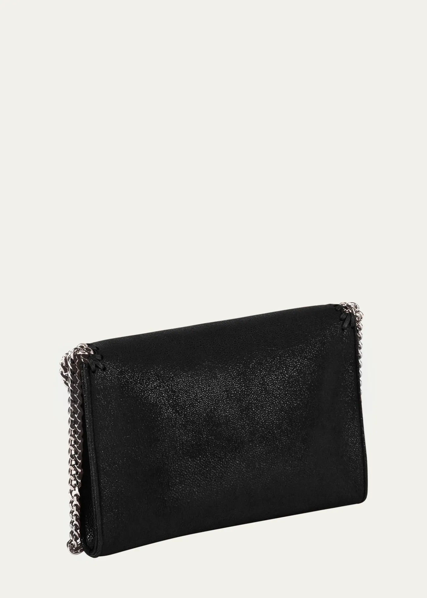 Stella McCartneyMini Falabella Shaggy Deer Wallet on Chain