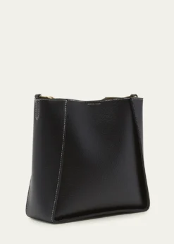 Stella McCartneyMini Logo Grain Vegan Leather Crossbody Bag