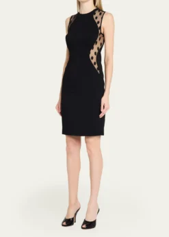 Stella McCartneyMiracle Polka-Dot Mini Dress