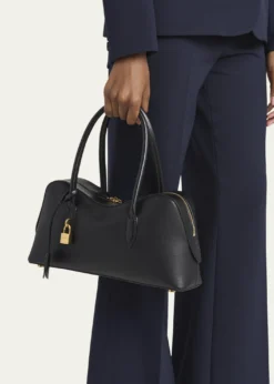 Stella McCartneyRyder Large Shoulder Bag in Embossed Grainy Eco Mat