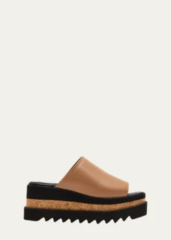 Stella McCartneySneak-Elyse Alter Sporty Mat Platform Sandals