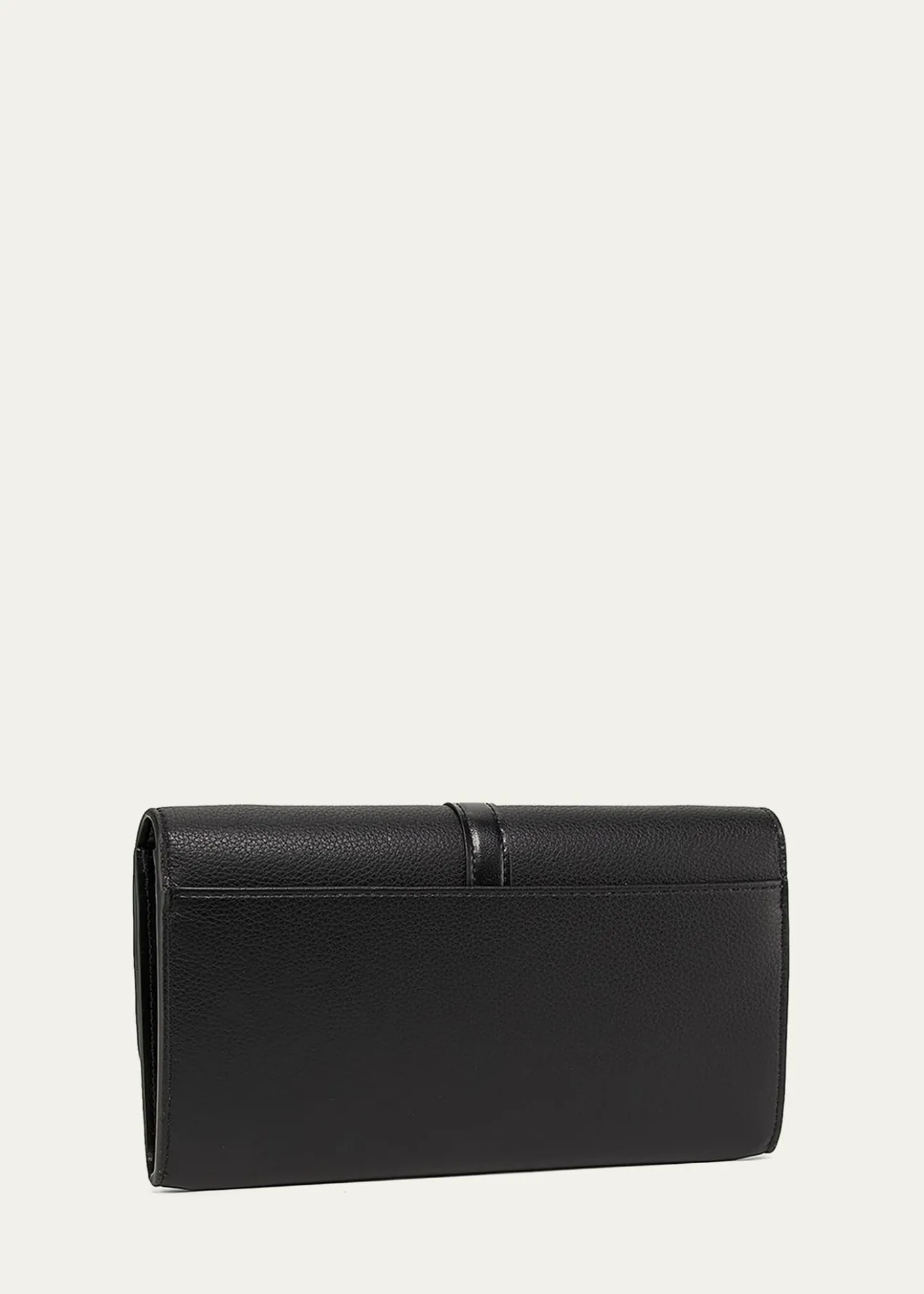 Stella McCartneyStella Ryder Embossed Grainy Eco Vegan Leather Wallet with Strap